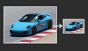 Turbo Image Resizer batch resizing images